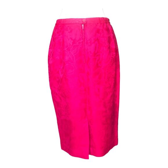 Vintage 1960’s Timeless Howard Wolf Pink Red Two Piece Jacket And Skirt Suit - Picture 10 of 15